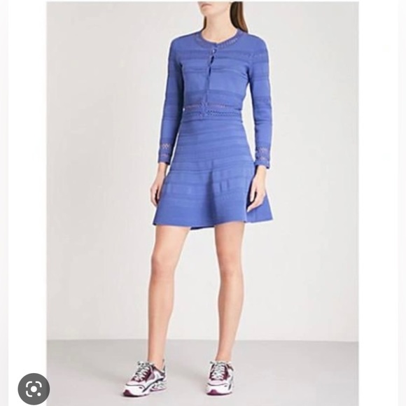 Sandro knit skirt purple - Picture 2 of 6